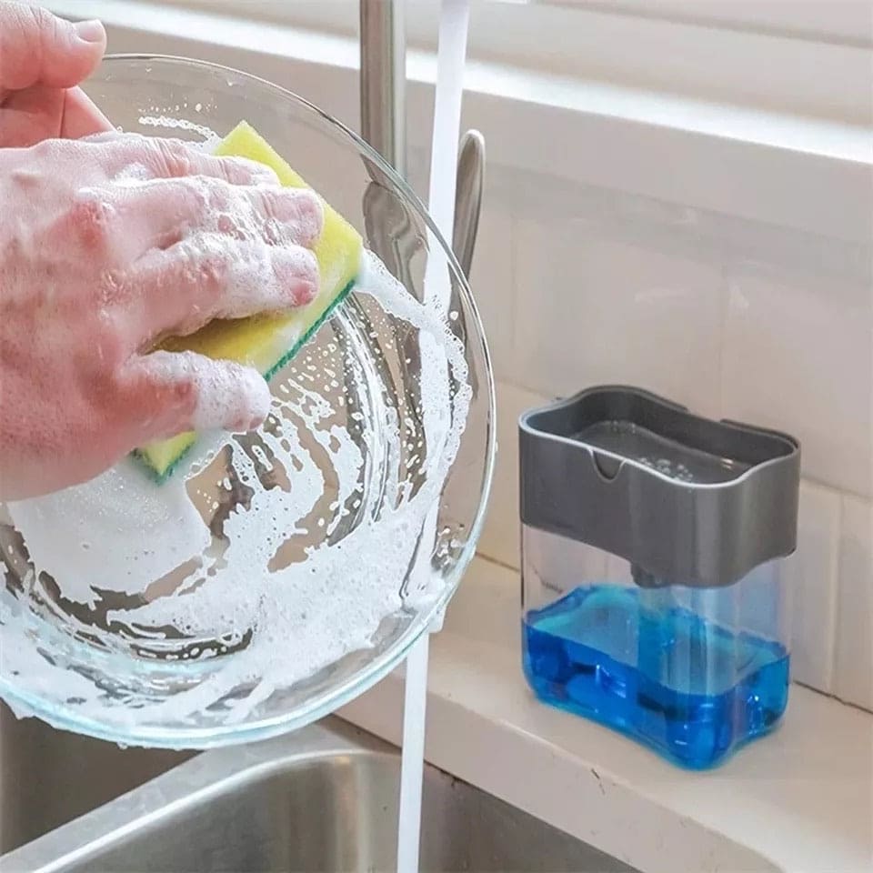 Soap Dispenser, 3 in 1 Soap Dispenser, Dish Soap Dispenser, Dish Cleaner Soap Dispenser, 3 in 1 Soap Dispenser, Dish Soap Dispenser, Dish Cleaner